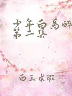 少年白马醉春风第二集