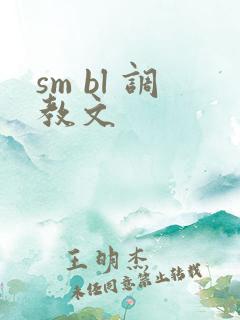 sm bl 调教文