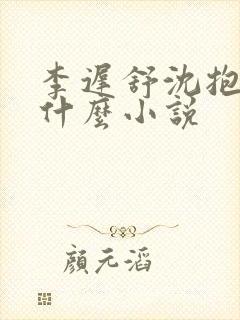 李迟舒沈抱山是什么小说