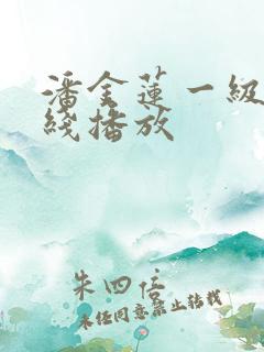 潘金莲一级片在线播放