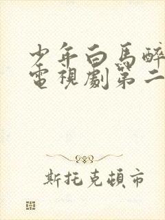 少年白马醉春风电视剧第二季什么时候播出