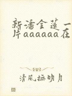 新潘金莲一级淫片aaaaaa在线观看