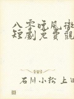 八零晚风微微甜短剧免费观看全集高清