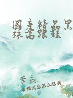 国产精品黑色丝袜高跟鞋