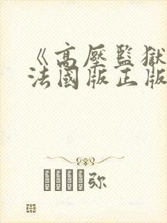 《高压监狱2》法国版正版2009年免费观看