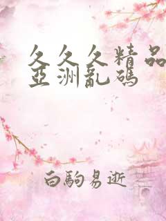 久久久精品国产亚洲乱码