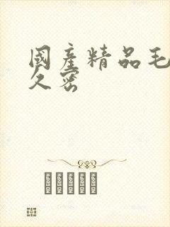 国产精品毛片久久密