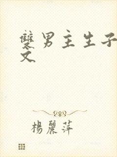 双男主生子种田文