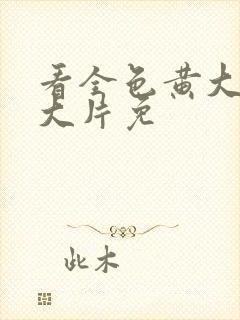 看全色黄大色黄大片免