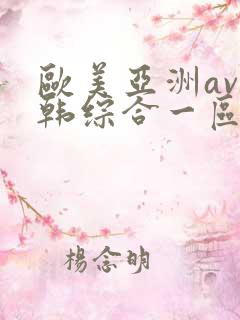 欧美亚洲av日韩综合一区
