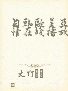 日韩欧美亚洲激情在线播放
