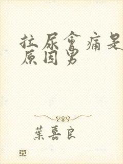 拉尿会痛是什么原因男