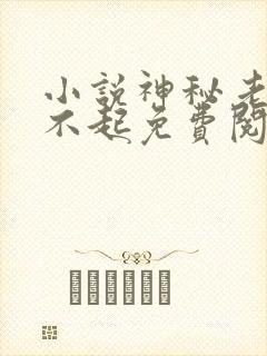 小说神秘老公惹不起免费阅读全文