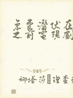 免费潜伏在黎明之前电视剧