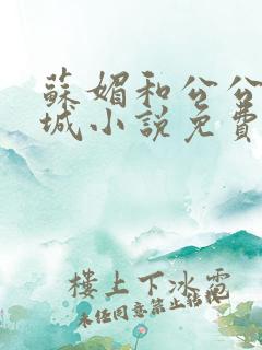 苏媚和公公赵春城小说免费阅读