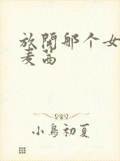 放开那个女巫 麦茜