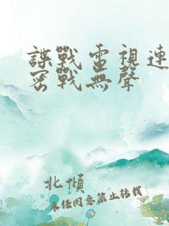 谍战电视连续剧密战无声