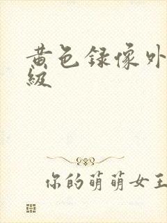 黄色录像外国一级