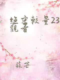 绝密较量23集观看