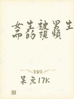 女生被男生舔下面的视频