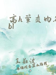 高h荤爽肉欲文bl