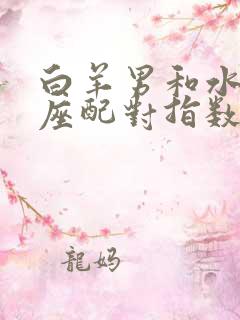 白羊男和水瓶女座配对指数