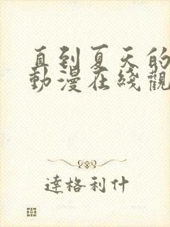 直到夏天的结束动漫在线观看