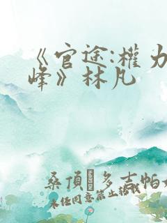 《官途:权力巅峰》林凡