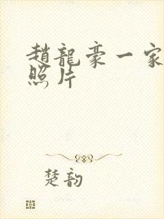 赵龙豪一家三口照片