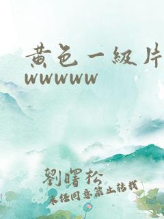 黄色一级片wwwwwww