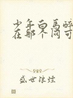 少年白马醉春风在那个网可以看