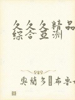 久久久精品国产综合亚洲