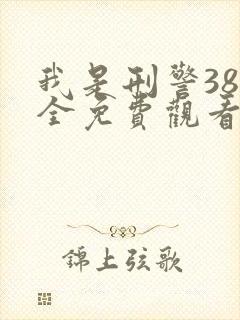 我是刑警38集全免费观看