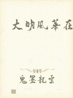 大明风华在线播