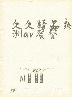 久久精品熟女亚洲av蜜臀