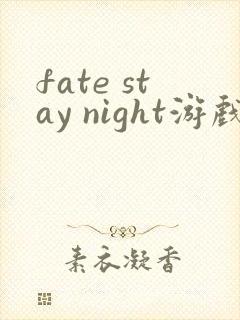 fate stay night游戏cg