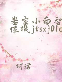 米家小白智能摄像机jtsxj01cm