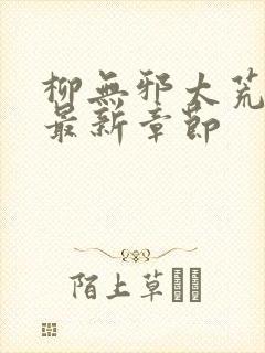 柳无邪太荒天诀最新章节