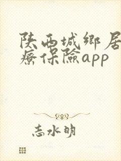 陕西城乡居民医疗保险app