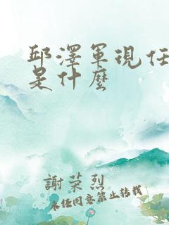 邱泽军现任职务是什么