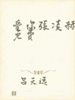 爱你张凌赫全集免费