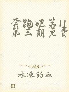 奔跑吧第11季第三期免费观看