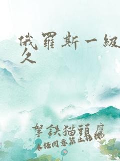 俄罗斯一级片久久