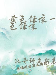 黄色录像一级黄色录像