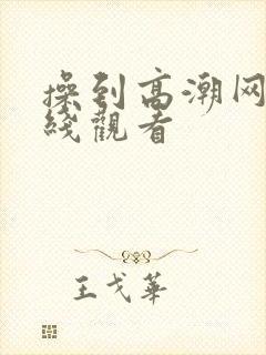 操到高潮网站在线观看