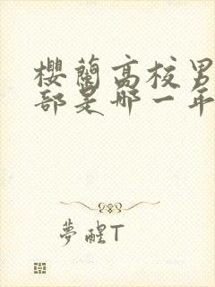 樱兰高校男公关部是哪一年的