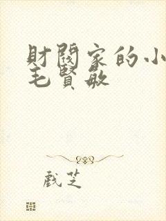 财阀家的小儿子毛贤敏