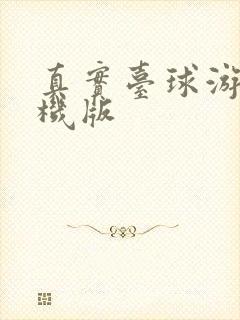 真实台球游戏手机版