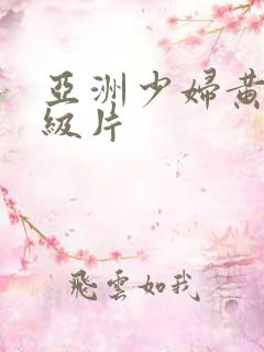 亚洲少妇黄色一级片