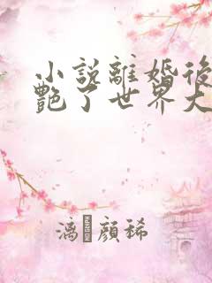 小说离婚后她惊艳了世界大结局